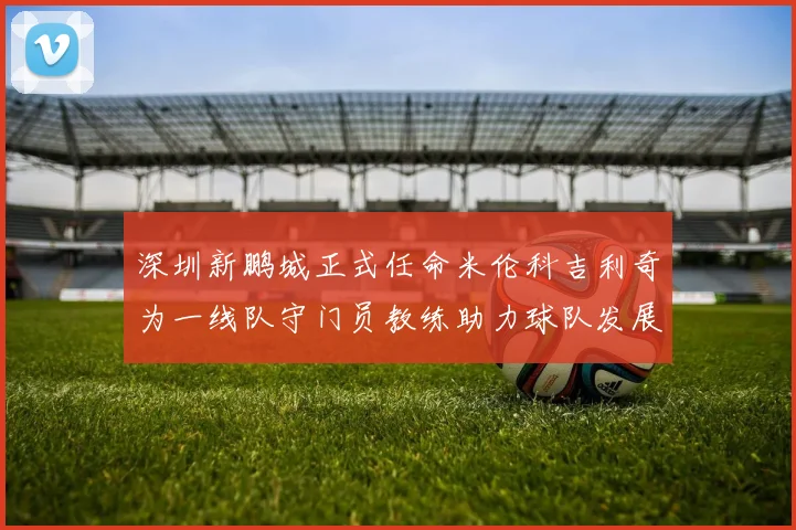 深圳新鹏城正式任命米伦科吉利奇为一线队守门员教练助力球队发展